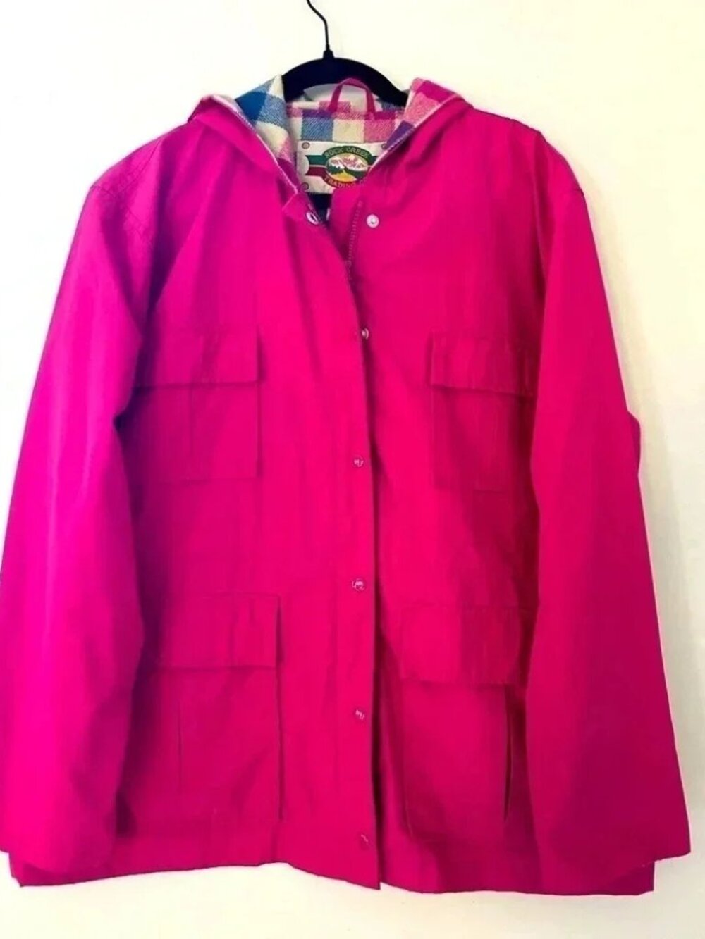 Rock Creek Trading Co vintage utility jacket size L